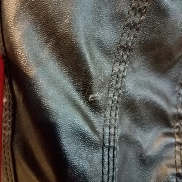 Faux Leather Jacket - Picture 6 of 7
